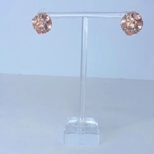 NEW…Gold/Rose stud earrings OS (one size) from Forever21